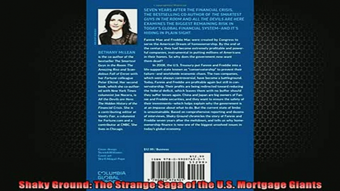 Free PDF Downlaod  Shaky Ground The Strange Saga of the US Mortgage Giants  DOWNLOAD ONLINE