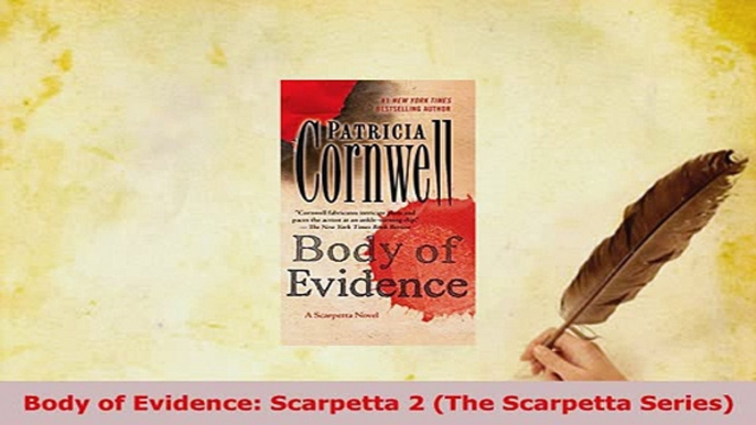 PDF  Body of Evidence Scarpetta 2 The Scarpetta Series  EBook