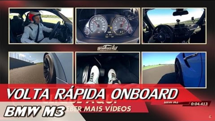 BMW M3 - VOLTA RÁPIDA ONBOARD COM RUBENS BARRICHELLO #65 | ACELERADOS