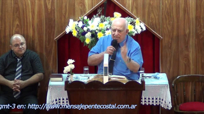 Iglesia Evangélica Pentecostal. Nuestras vidas están en la mano de Dios. 03-04-2016