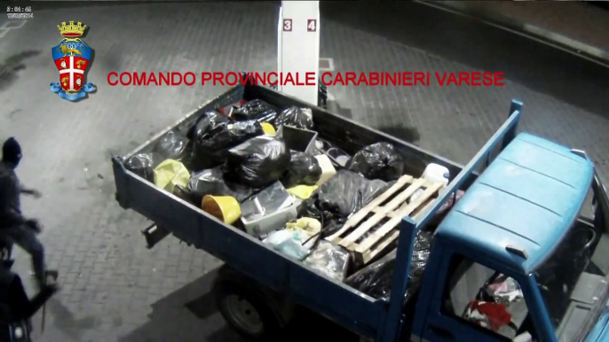 VARESE: BANDA DI ROM DISTRUGGE SELF SERVICE CARBURANTI