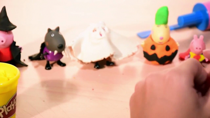 PEPPA PIG et PLAY DOH Costumes d'Halloween ♥ PEPPA PIG y PLAY DOH Disfraces de Halloween T