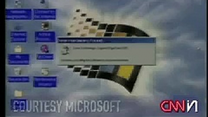 Bill Gates, Windows 98 Ecran bleu