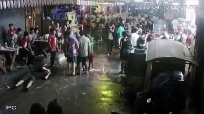 Elderly British couple and son beaten unconscious in Thai resort attack