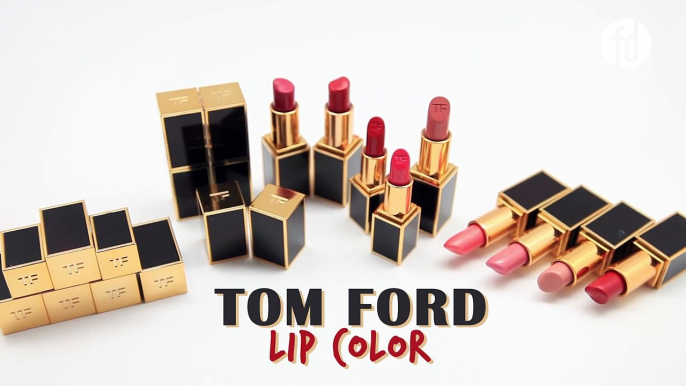 FD Swatch Sister: Tom Ford Lipstick Swatches