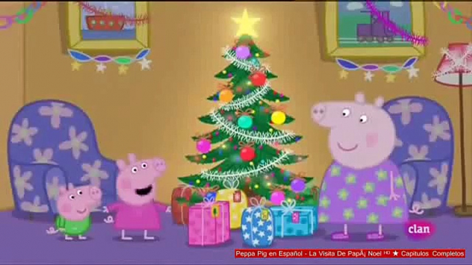 Peppa Pig en Español - La Visita De PapÃ¡ Noel ᴴᴰ ★ Capitulos Completos