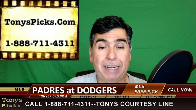 San Diego Padres vs. LA Dodgers Pick Prediction MLB Baseball Odds Preview 5-1-2016