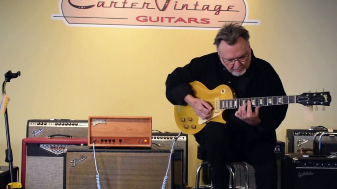 Carter Vintage Guitars Ed King on a 1954 Les Paul Goldtop through a Trainwreck Liverpool