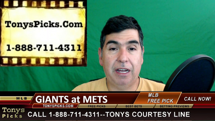 San Francisco Giants vs. New York Mets Pick Prediction MLB Baseball Odds Preview 4-29-2016