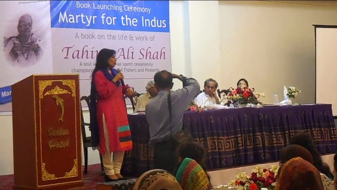 PFF Event Martyr For the Indus Tahira Ali Shah Speech Fouzia saeed