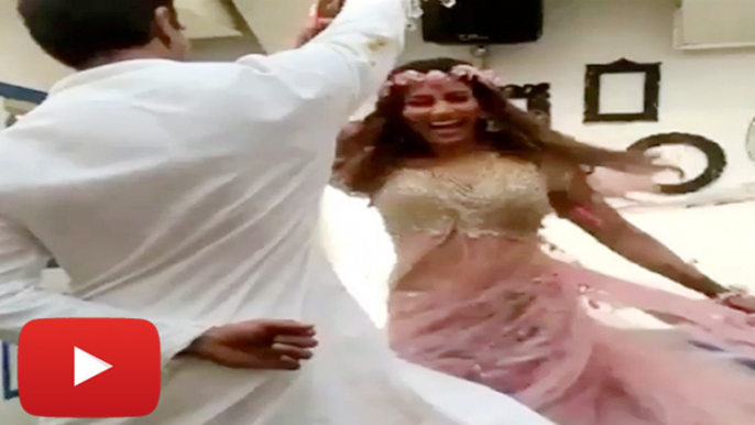 Bipasha Basu DANCES At Mehendi Ceremony With Karan Singh Grover