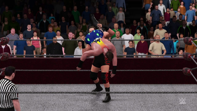 WWE 2K16 jack swagger v rvd rob van dam