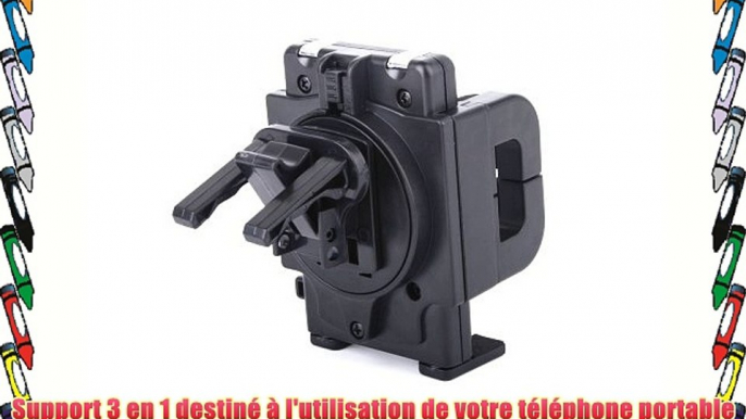 Support Voiture 3 en 1 pour smartphone / téléphone portable Huawei Y300 Android 4.1 Jelly Bean