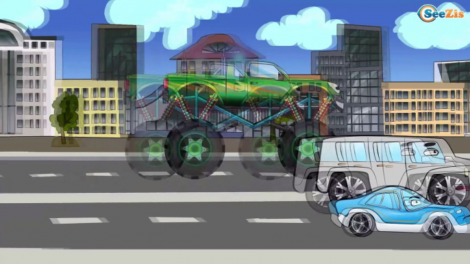 ✔ Police Car with emergency vehicles help in trouble / Fire Truck and Ambulance / Cartoons for kids