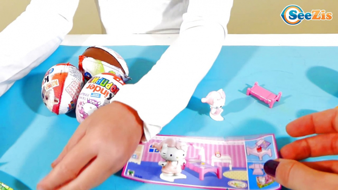 ✔ Шоколадные Яйца с Сюрпризом Хелло Китти для Маши / Kinder Surprise with Hello Kitty for Masha ✔