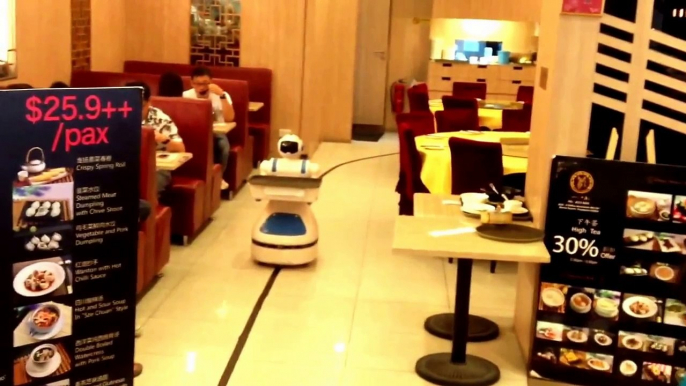 Robot Helper in the Restaurant