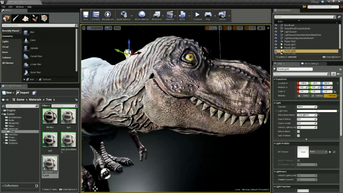 T rex UE4 / Tyrannosaurus Rex Unreal engine 4