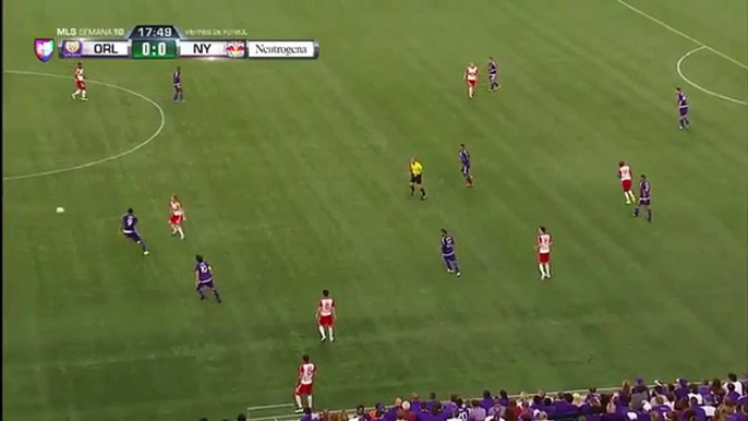 Bradley Wright-Phillips Goal - Orlando City SC 0-1 New York Red Bulls - 06-05-2016 MLS