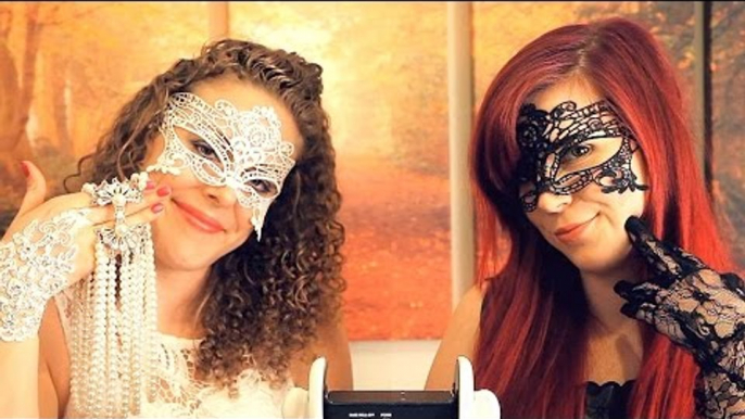 Dual ASMR Roleplay Masquerade Ball - Binaural Ear To Ear Whisper Trigger Tingles