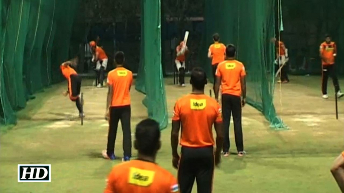 IPL9 GL vs SRH Sunrisers Hyderabad Practice Session