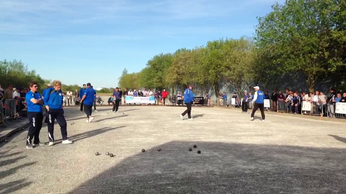 Diot/Maraoui bat Quintais/Suchaud en demi-finale de la ligue du Centre 2016 à Bourges