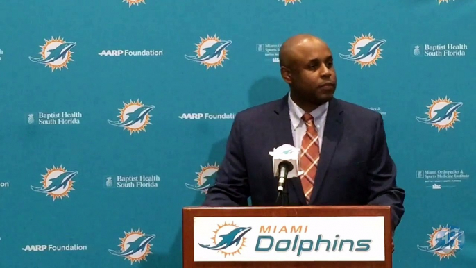 Miami Dolphins general manager discusses team's draft pick Laremy Tunsil
