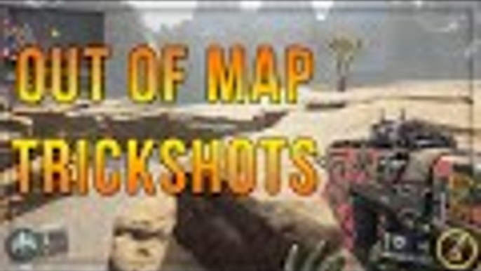 PS4 BO3: Out Of Map Trickshots! (Black Ops 3 Out Of Map Glitch)