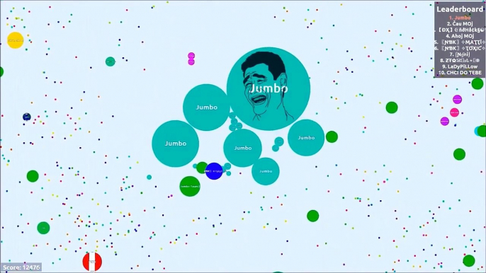 Agar.io - DESTROYING TEAMS IN AGARIO II