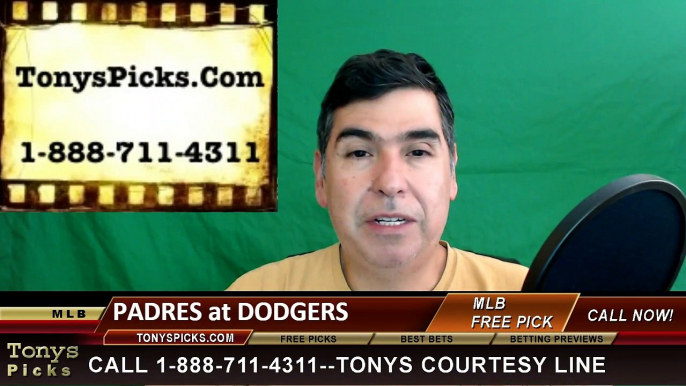 San Diego Padres vs. LA Dodgers Pick Prediction MLB Baseball Odds Preview 4-29-2016