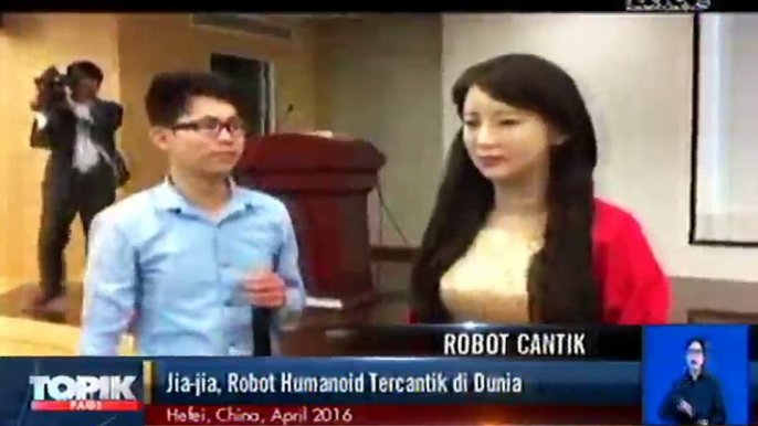 Jia-jia, Robot Humanoid Tercantik di Dunia