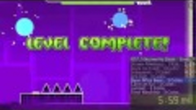 Geometry Dash: Levels 1-8 All Coins 12:05.74 [DOUBLE WR]