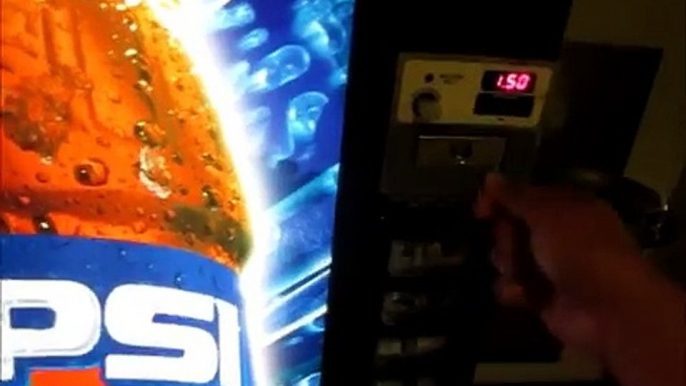 Pepsi soda vending machine at my apartment