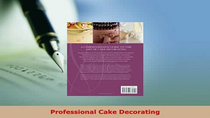 Download  Professional Cake Decorating Free Books