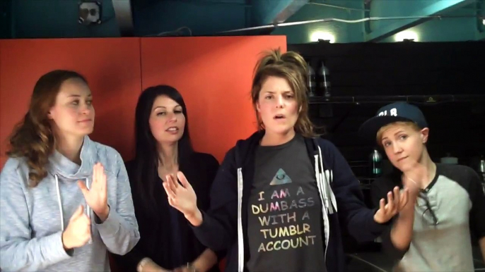 Grace Helbig, Hannah Hart and Mamrie Hart on Alison Rosen Is Your New Best Friend