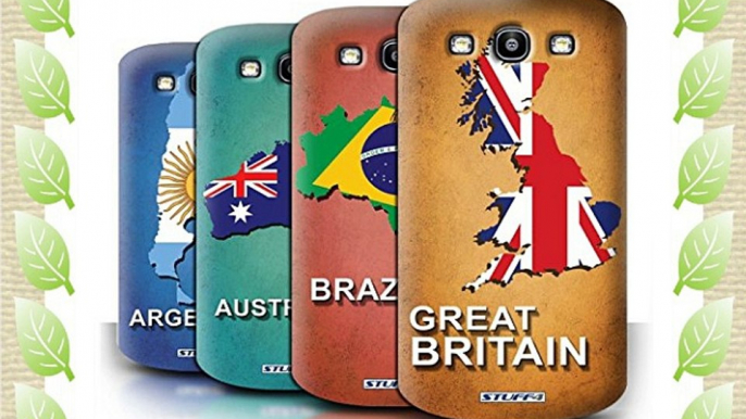 Coque de Stuff4 / Coque pour Samsung Galaxy S3/SIII / Pack 28pcs / Drapeau Pays Collection