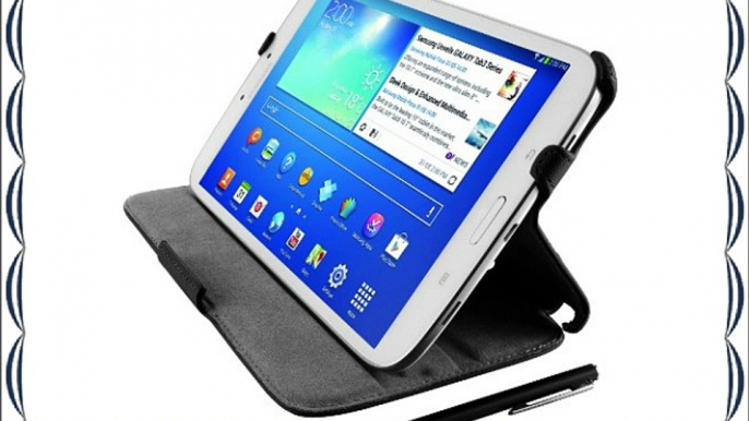 Trust Stile 19638 Etui folio avec Support pour Samsung Galaxy Tab 3 8 Noir