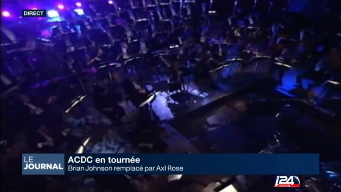 ACDC en tourné: Brian Johnson remplacé par Axl Rose