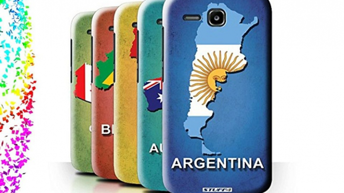 Coque de Stuff4 / Coque pour Huawei Ascend Y600 / Pack 28pcs / Drapeau Pays Collection