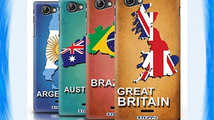 Coque de Stuff4 / Coque pour Sony Xperia J (ST26i) / Pack 28pcs / Drapeau Pays Collection