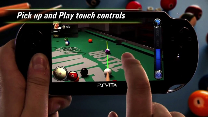 PS Vita - Hustle Kings (gamescom 2011)