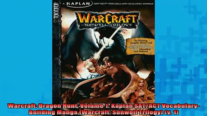 DOWNLOAD FREE Ebooks  Warcraft Dragon Hunt Volume 1 Kaplan SATACT VocabularyBuilding Manga Warcraft Full EBook