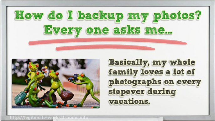 A Picture Perfect and Cost Effective Tool to Backup my personal photos