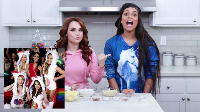 UNICORN EMOJI COOKIES ft Lilly Singh - NERDY NUMMIES