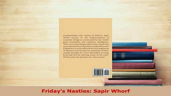 PDF  Fridays Nasties Sapir Whorf  Read Online