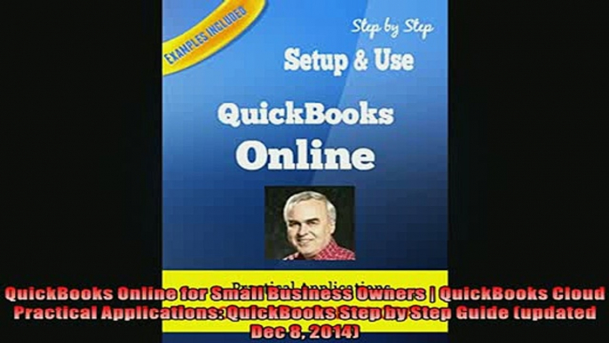 EBOOK ONLINE  QuickBooks Online for Small Business Owners  QuickBooks Cloud Practical Applications  DOWNLOAD ONLINE