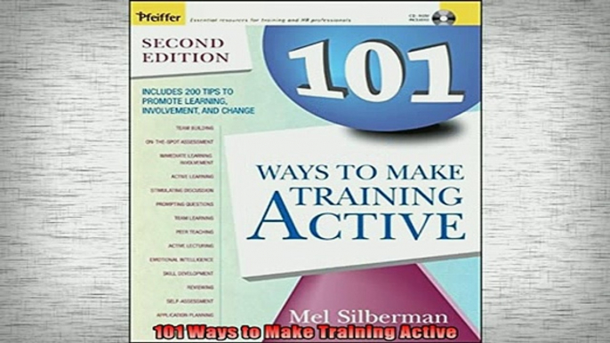 READ book  101 Ways to Make Training Active Full Free