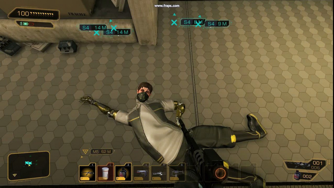 Deus Ex: Human Revolution Ragdoll stuck