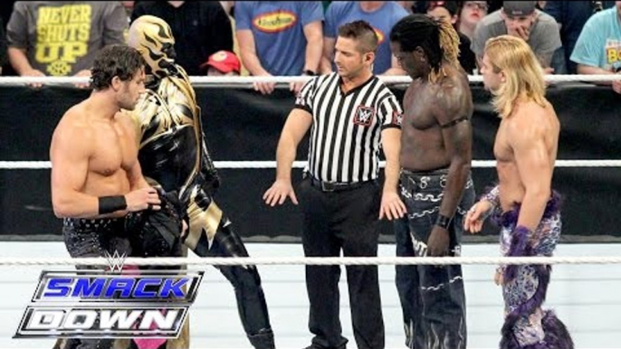 Is Fandango hinting at an alliance with Breeze- SmackDown Fallout, May 12, 2016 - YoutubeSport