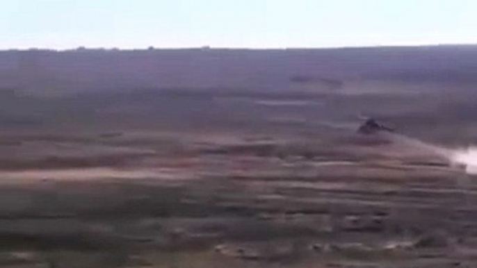 SyAF Mi-25 gunships in action during battles in Haaraat Sweida