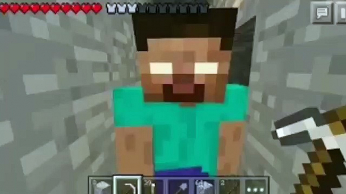 MINECRAFT POCKET EDITION 0.14.0 HEROBRINE SIGHTING SCARY FEBUARY 22 2016! FIRST SIGHTING